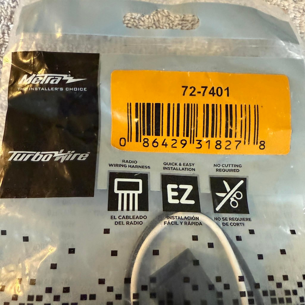 Metra TurboWire Car Audio Wiring Harness One Size Black White